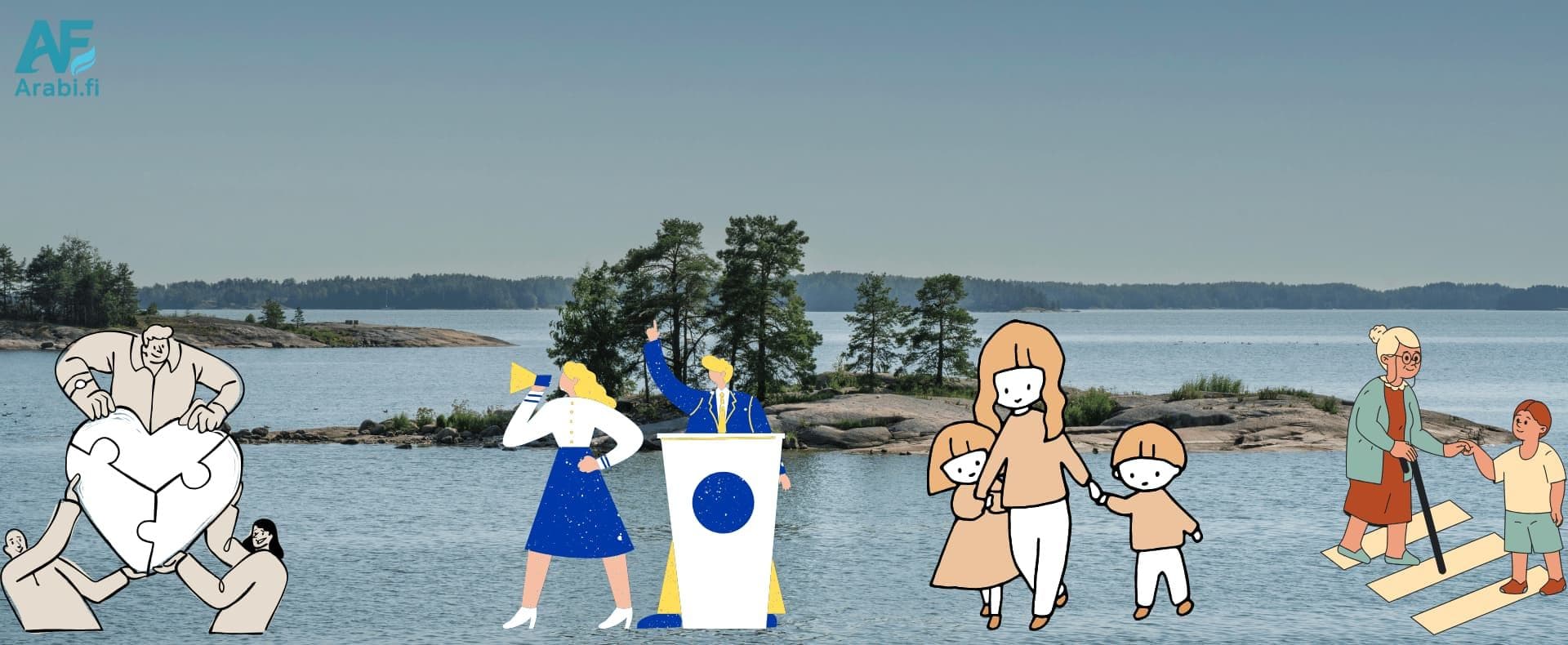 Suomalainen kulttuuri ja yhteiskunnan arvot yksinkertaisuus, työ ja luottamus